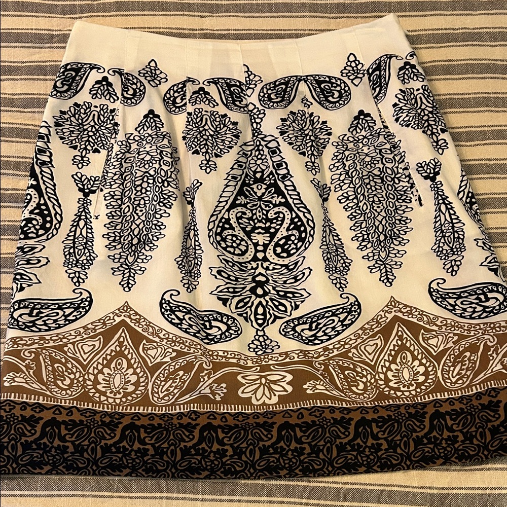 Banana Republic paisley Print Skirt
